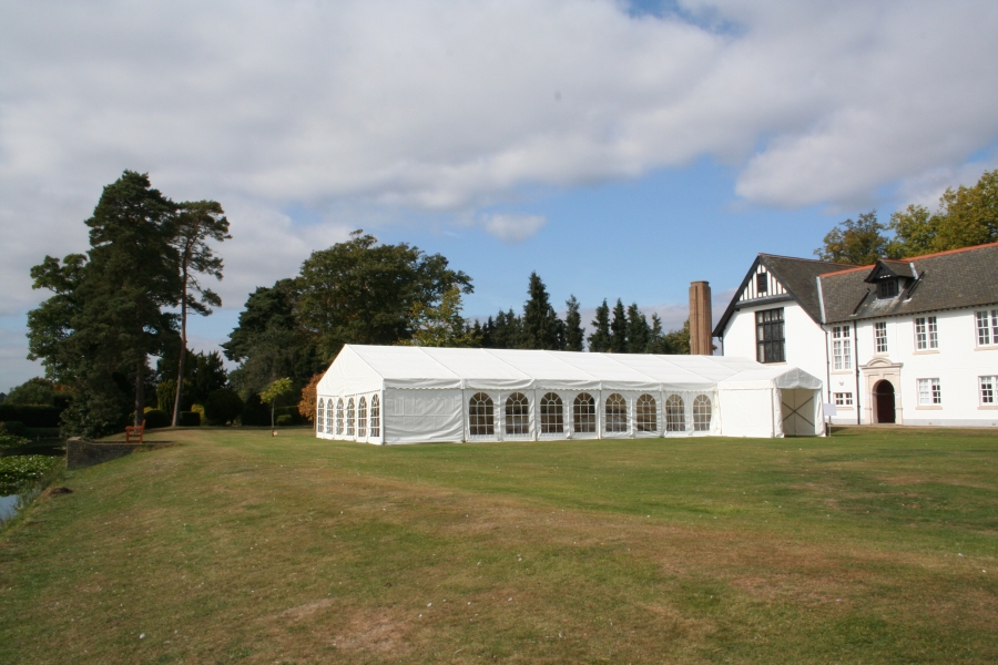 Marquee wedding receptions